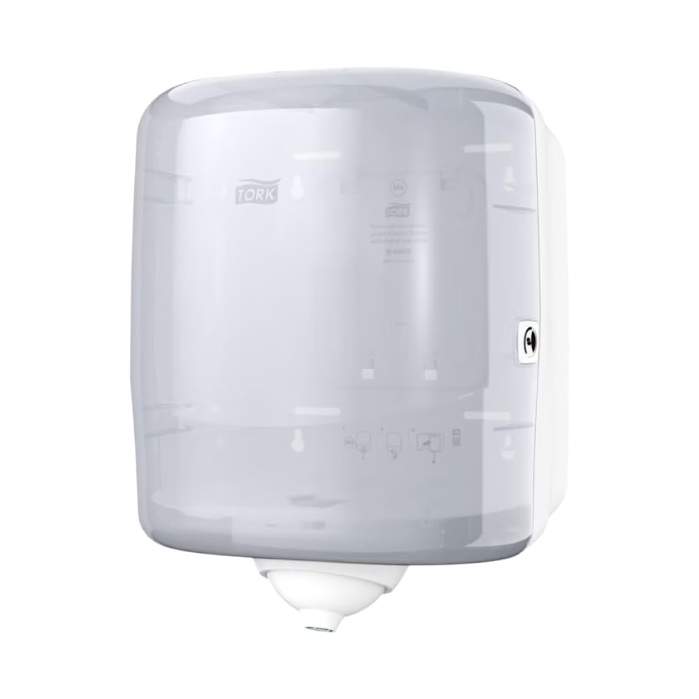 Tork Reflex Centrefeed Dispenser White M4, Single-sheet Dispensing, Performance Range, 473190