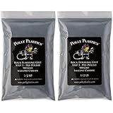 Polly Plastics Rock Tumbler Media Grit Refill, 1 lb Pre-Polish 500 Silicone Carbide Grit, Stage 3 for Tumbling Stones (2 Pack)
