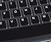 Keyboard Cover for Logitech MK270 Wireless Keyboard, Logitech K200 MK200 K260 MK260 K270 Keyboard, Protect Your Keyboard from Liquid Spills or Dust Easy Typing By CaseBuy, Black