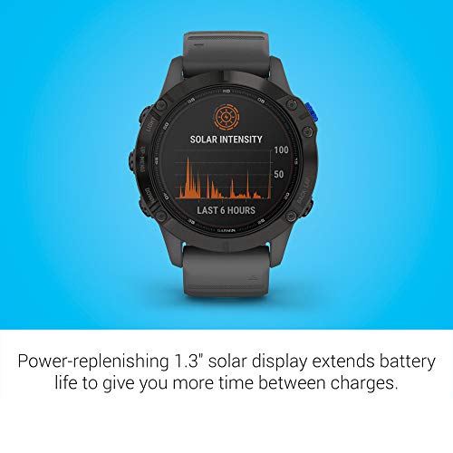 Garmin Fenix 6, Premium Multisport GPS Watch, Features Mapping, Music