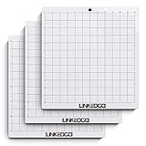 Replacement Cutting Mat Standard-Grip Adhesive 12 by 12-Inch (3 Pack) by LinkedGo