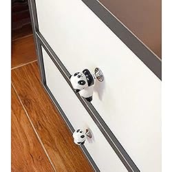 LD-YUNJIA Panda Drawer Pull Handle Ceramics Knobs
