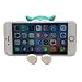 Mziart Cute Owl Phone Holder Stand Mount Creative Piggy Bank Money Saving Coin Box Good Gift(Green)