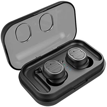 ZhHaoXin Bt True Wireless Headphones, Bluetooth 5.0 Mini Earbuds Stereo in ear Earphones Portable Sports Twins Headsets Noise Isolation Built-in Microphone