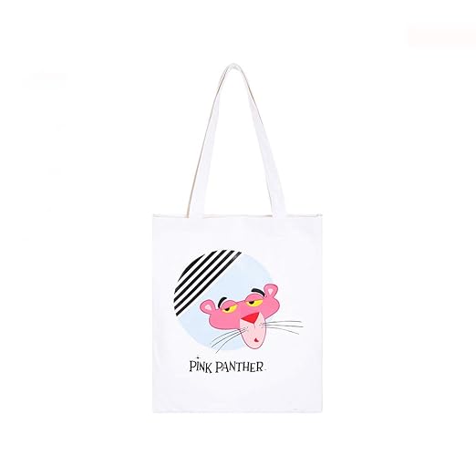 pink panther tote bag miniso