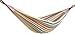 Vivere Brazilian Style Double Cotton Hammock with Polyester End Strings, 450 lb Weight Capacity (Salsa)