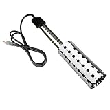Bucket Water Heater, Kingwork UL-Listed 1500 Watts Immersion Heater Bucket Heater with Thermostat and Electric Immersion Heating Element, Submersible Water Heater with Auto Shutoff