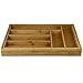 Heim Concept Drawer Organizer Bamboo Cutlery Tray Silverware Organizer/Utensil Holder, Drawer Dividers Organizer for Silverware, Flatware, Knives in Kitchen