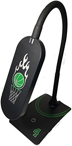 TW Lighting IVY-40WT The IVY LED Desk Lamp with USB Port, 3-Way Touch Switch - Boston Celtics Collectible Desk Lamp
