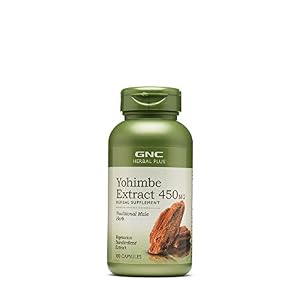 Image of GNC Herbal Plus Yohimbe Extract 450 mg (100 Capsules)