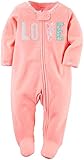 Carter's Microfleece Love Footie (Baby)