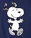 Peanuts Snoopy Hug Men's Navy T-Shirt L