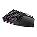 MOSTOP Gaming Keypad One-Handed Keyboard Single Hand Keyboard 29 Keys T9 Pro with 7 Color LED Backlit Perfect for LOL / WOW / DOTA 2 / PUBG (Gaming Keypad)thumb 1