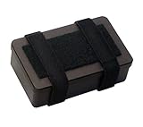 SUMA Container, Large - Anodized Aluminum Survival/First Aid Kit Box (Black)