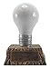 Decade Awards Light Bulb Trophy - Great Idea Award - Luminous Recognition Tribute for Creativity, Innovation or Bright Achievements - Custom Engraved Plate on Request (6 Inch)