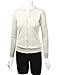 MBJ WSK781 Womens Keep It Classic Round Cardigan M IVORY