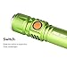PROBE SHINY USB LED Rechargeable Flashlight ,Tuscom Waterproof Adjustable LED Zoom 3000LM MINI Portable Flashlight (Green)