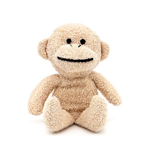 Thermal-Aid Zoo Mini — (Jo Jo the Monkey) — Mold-Resistant, Washable Hot & Cold Pack for Kids — Heating and Cooling Pad with Natural Corn Filling — Reusable Plush Toy