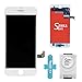 SANKA LCD Screen Digitizer Display Retina 3D Touch Screen Replacement Glass Frame Assembly for iPhone 7, 4.7 inch- White (Repair Tools Kit Included)