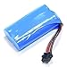 UdiRC Part UDI002-14 Battery 2x3.7V 1500mAh SM4P Plug for UDI002 RC Racing Boat