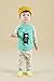 VAENAIT BABY Kids Boy Long Sleeve Cotton Sleepwear Pajamas 2pcs Set Bear Friend 12-18M/XS