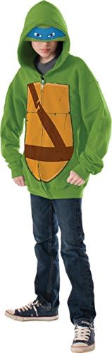 Teenage Mutant Ninja Turtles Leonardo Hoodie Costume, Small