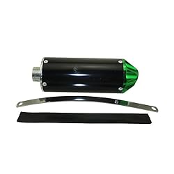 TC-Motor Aluminum Green 28mm Exhaust Muffler For