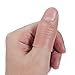 ANCIRS 10 Pcs Finger Magic Trick, 2 Sizes Fake Soft Thumb Cover, Prank Toy Tool for Making Objects Appear/Disappear - Plastic