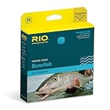 Rio Quickshooter Bonefish Fly Line, Aqua Blue/Sand, WF9F