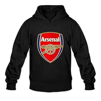Amazon.com: Men's Arsenal Fc Logo Long Sleeve Hoodies ...
