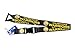 Golden State Warriors Sports Team Logo Clip Lanyard Keychain Id Holder Black
