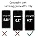 QHOHQ Case for Galaxy A10S, Transparent Ultra Slim Thin Soft Silicone TPU Anti-Fall Case for Samsung Galaxy A10S (Clear)