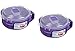 Sistema To Go Collection Microwave Breakfast Bowl (2 Pack) 28.7 Ounce/ 3.6 Cup, Blue or Lime or Pink or Purple