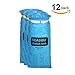 Healqu Hospital Vomit Bags - 12 Pack 1000ml Car Throw Up Bag - for Airsick Travel & Motion Sickness - Leak Resistant Puke Bag - Disposable Barf Bags Throw Up, Nausea