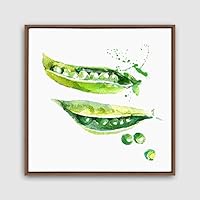 Framed Canvas Wall Art Vegetables Theme Design Canvas Prints Home Artwork Decoration for Living Room,Bedroom - 16x16 inches