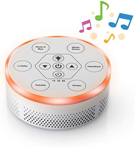 Dream Zone Sound Machine – Relaxing Sleep Therapy for Baby, Home, Office & Study – 6 Unique Music Settings, Timer, USB Charging Ports & Flickering Night Light – Soothing Ocean, Rain & River Sounds
