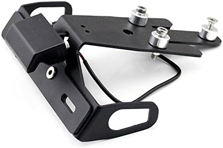 Motorcycle accessories Registration License Plate Holder LED Frame Tail Light Bracket Mount for KAWASAKI ER-6N ER-6F ER6N ER6F NINJA 650 2012-2016
