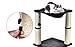 AmazonBasics Cat Condo Tree Tower With Hammock Bed And Scratching Post – 16 x 20 x 16 Inches, Greythumb 4