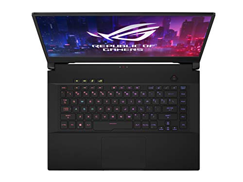ROG Zephyrus M Thin and Portable Gaming Laptop, 15.6 144Hz Full HD IPS, NVIDIA GeForce GTX 1660 Ti, Intel Core i7-9750H, 16GB DDR4 RAM, 512B PCIe SSD, Per-Key RGB, Windows 10 Pro, GU502GU-XB74