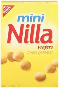 Image of Nabisco Mini Nilla Wafers, 11-Ounce (Pack of 4)