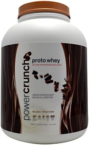Proto whey Pure high-dh hydrolyzed whey Protein Double Chocolate 5.3 lb (2.41kg) by BNRG