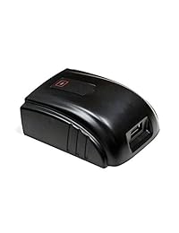 USB-Port Potencia de salida Cargador adaptador para cargar teléfonos inteligentes tabletas para Milwaukee M18 18 V Batería 48 11 1840 por MaximalPower
