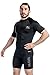 Mava Sports Compression Short Sleeve Shirt for Men - Baselayer Athletic Workout T-Shirt for Gym Workout