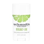Schmidt's Deodorant Stick, Bergamot + Lime, 3.25 Ounce