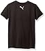 PUMA Big Boys' Graphic Tee, Puma Black, Medium (10/12)