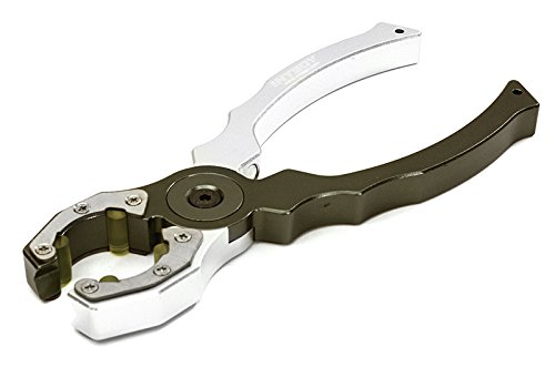 Integy RC Model Hop-ups C27657SILVER Multipurpose Maintenance Pliers for 15mm+ O.D. Type Shock Bodies