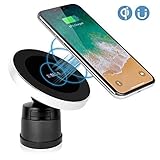 XINLON Magnetic Wireless Car Charger,Wireless Charging for Samsung S8 S8+ S8 Plus S7 S7 Edge Note 7 Note 8、iPhone Xs/XS MAX/XR/X/8/8 Plus and All QI-Enabled Devices(No Car Charger)
