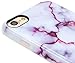 A-Focus Case for iPhone 7 Case Marble, iPhone SE Case 2020, iPhone 8 Marble Case, IMD Design Smooth Stone Pattern Texture TPU Slim Fit Cover Case for iPhone SE / 8/7 4.7 inch Glossy Purple