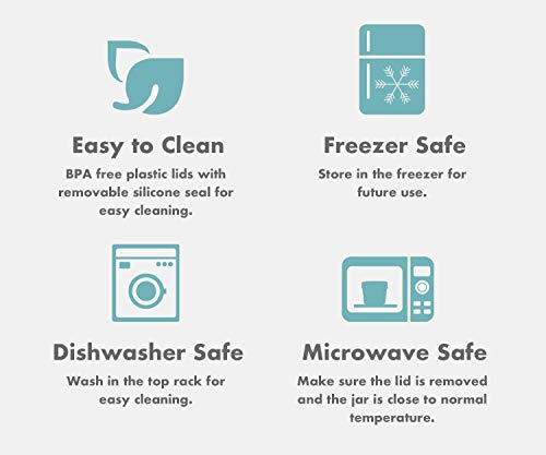 3 Storage+Containers+BPA+Free+Airtight+Leak+Proof
