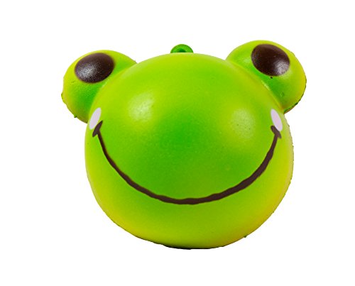 Puni Maru Mini Animal Bun Squishy Green Tea Frog